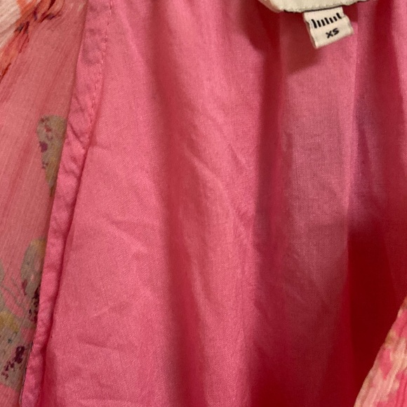 HEMANT & NANDITA Pink Floral Sheer Long-Sleeve Romper - Picture 8 of 16